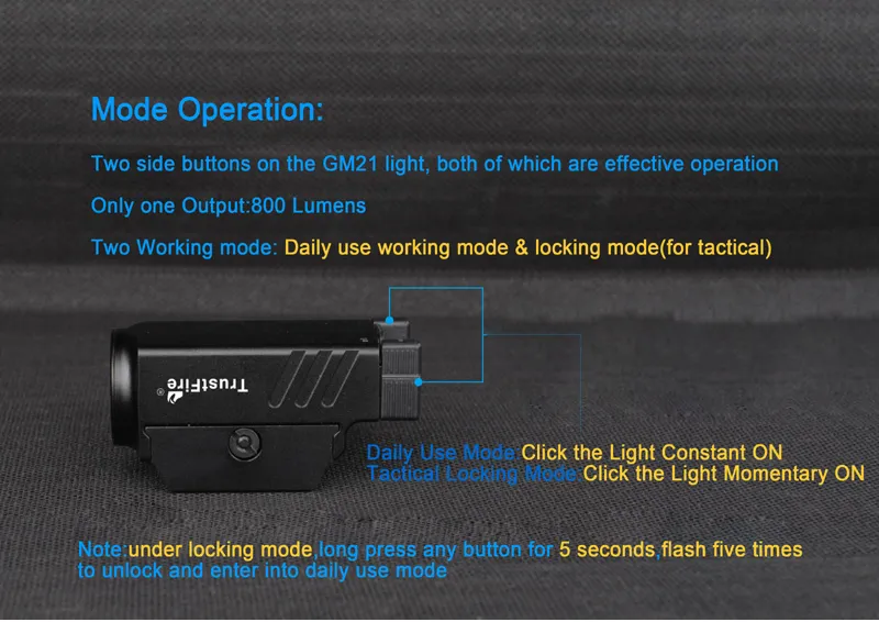 rechargeable led flashlight