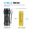 best mini flashlights TrustFire MC1 1000lm Pocket Torch