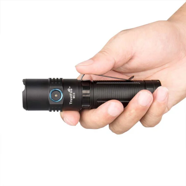 4 powerful flashlight TrustFire MC5 3300 Lumens
