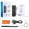 edc flashlight trustFire mt10 1050 lumen portable torch