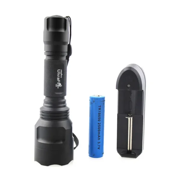 10 torch lights Ultra fire C8 CREE XP-L HI V3 1600lm 10x7135 Driver