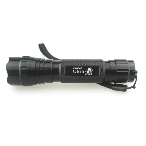 2 rechargeable flashlight Ultra Fire WF-501B CREE XM-L2 U3 1600 Lumens