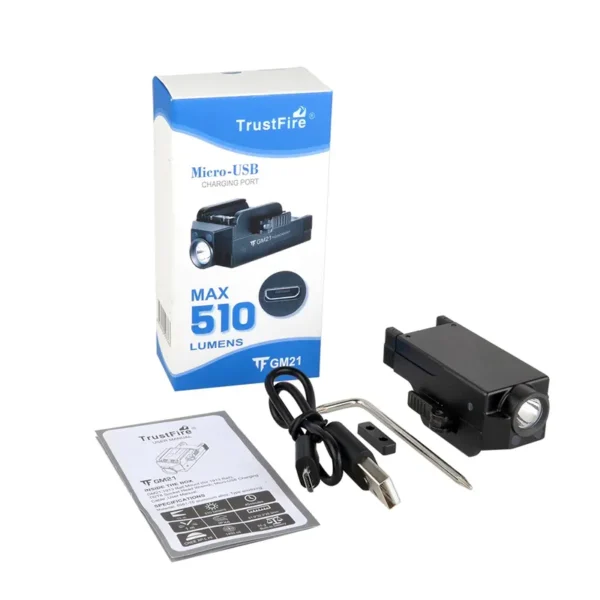 5 rechargeable flashlight