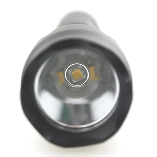 IMG_5862 rechargeable flashlight Ultra Fire 502B CREE XM-L2 3500K Warm White