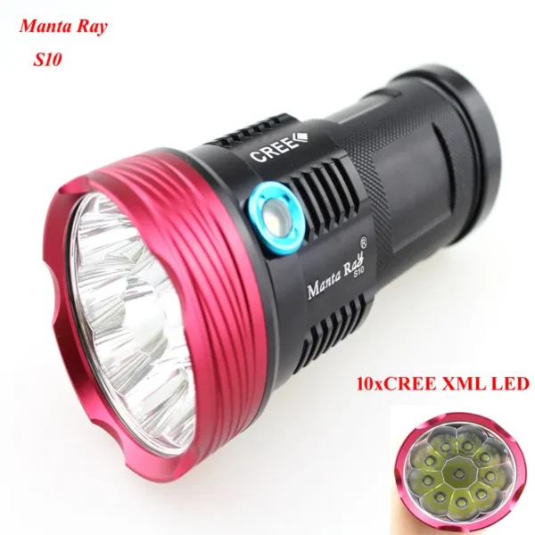 1 rechargeable flashlight