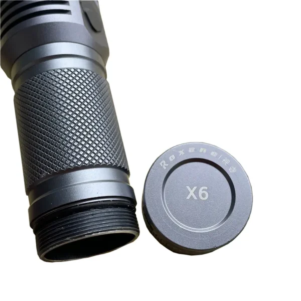 13 powerful flash light X6 12W XPL 1095 Lumens Middle Switch Type-C