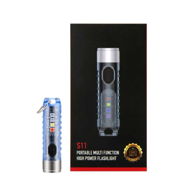 keychain torch S11 Multifunction Mini USB Charging