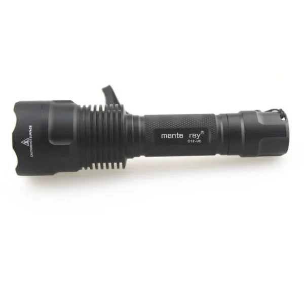 2 rechargeable led flashlight Manta Ray C12-UE CREE XP-L Hi V3 2000lm 12x7135
