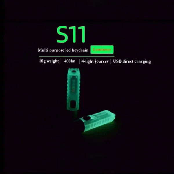 keychain torch S11 Multifunction Mini USB Charging