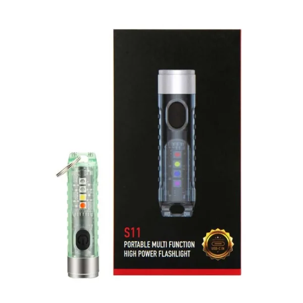 keychain torch S11 Multifunction Mini USB Charging