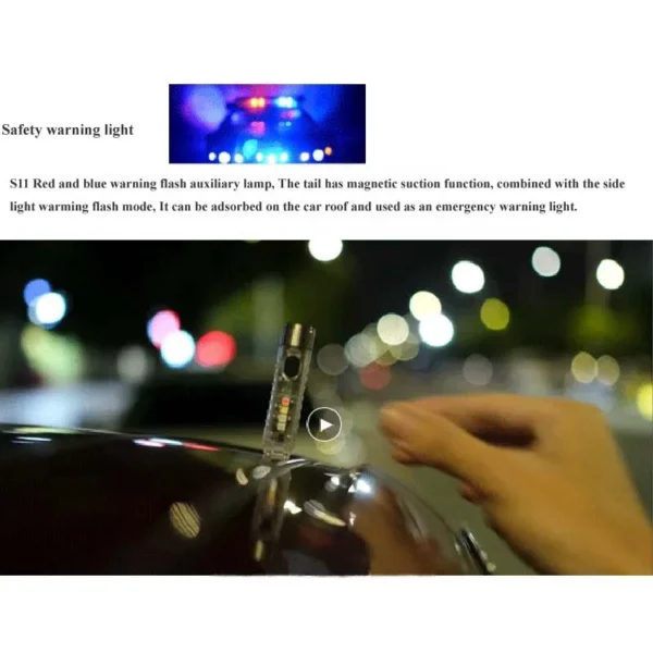 keychain torch S11 Multifunction Mini USB Charging