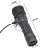 torch lights Manta Ray XD47 CREE XHP70.2 32W 4200 Lumens USB