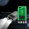 5 handheld flashlight 2xXPG2 900 Lumens Mini LED Keychain Type-C Charging