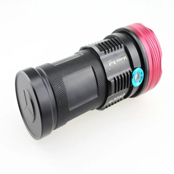 7 rechargeable flashlight Manta Ray S10 10xCREE XML 10000lm