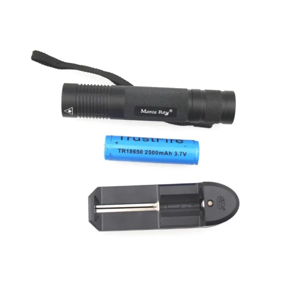 9 edc flash light Manta Ray CREE XP-L V6 1600lm