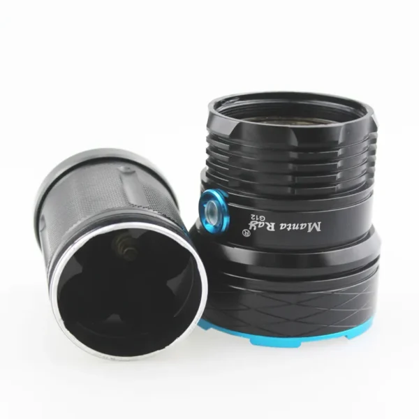 IMG_2670 led flashlight Manta Ray G12 12xCREE XML 12000lm