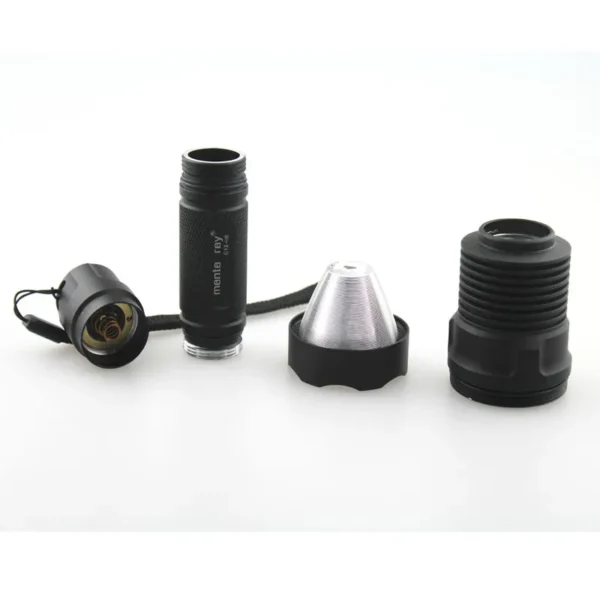 IMG_4991 high powered flashlight Manta Ray C12-UE LUMINUS SST-40-W 1650lm 12x7135