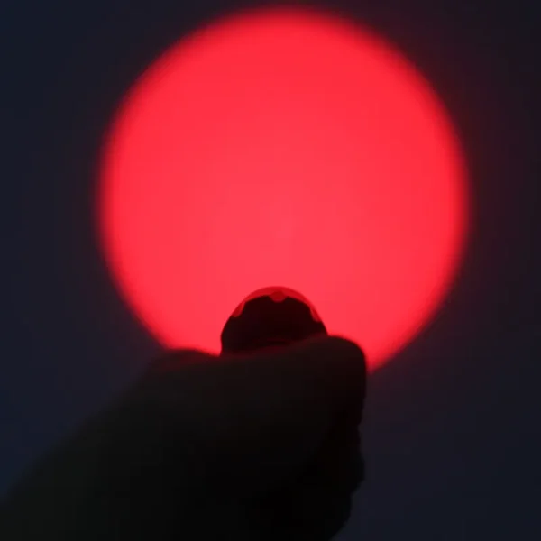 red flash light Ultra Fire A100 CREE Q5 Red Light Zooming