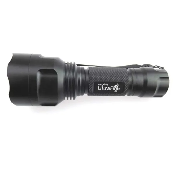 green flash light Ultra Fire C8 CREE Q5 Green Light