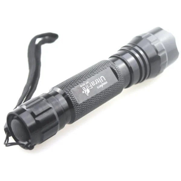 IMG_5997 flash light light Ultra fire WF501B CREE XM-L2 450nm 455nm Royal Blue Light