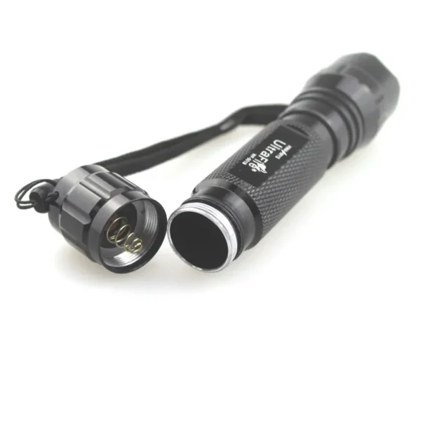 IMG_5998 flash light light Ultra fire WF501B CREE XM-L2 450nm 455nm Royal Blue Light