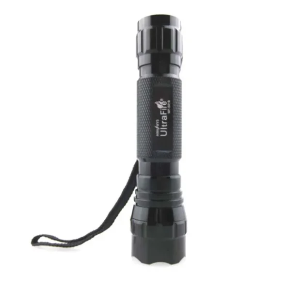 6 365nm uv flashlight Ultra Fire 501B Curing Light Detection Light