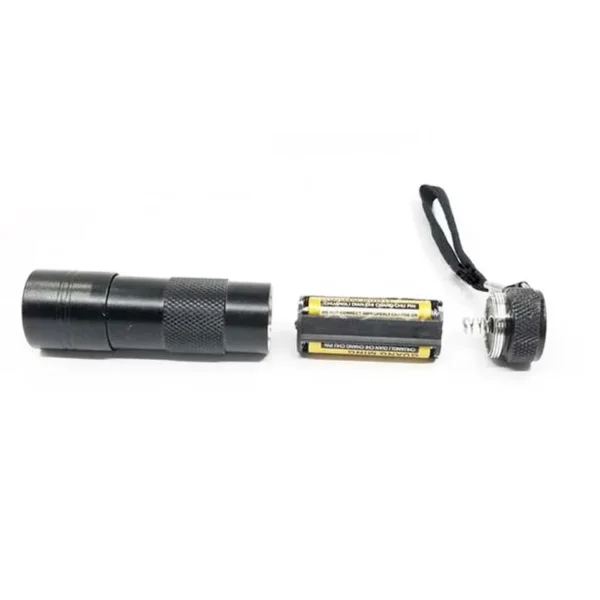 handheld uv light 12x395nm UV LED Flashlight