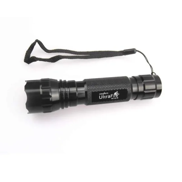 uv blacklight flashlight Ultra Fire 501B 3W 2-Core 365nm UV