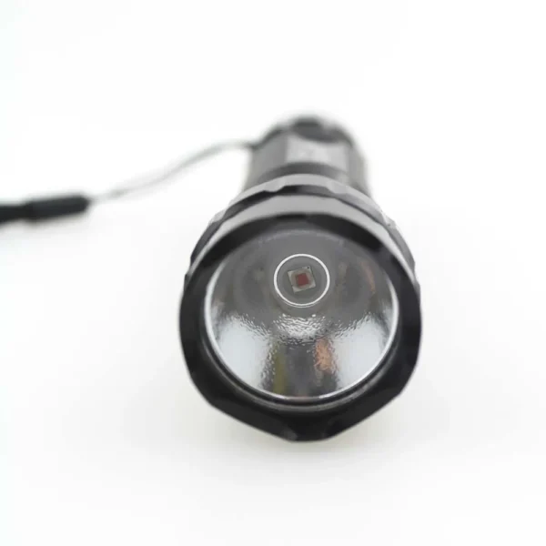 IMG_2966 colored flashlight Ultra Fire WF-501B CREE XP-E2 585nm Amber Light