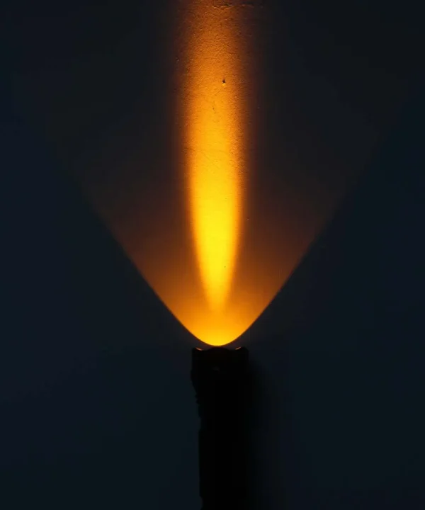 IMG_2973 colored flashlight Ultra Fire WF-501B CREE XP-E2 585nm Amber Light