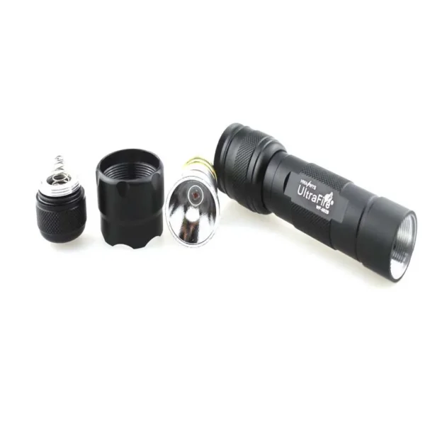 IMG_2987 yellow flash light Ultra Fire WF-502B 1xCREE XP-E2 585nm Amber Light 4