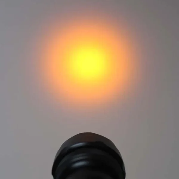 IMG_2988 yellow flash light Ultra Fire WF-502B 1xCREE XP-E2 585nm Amber Light 4