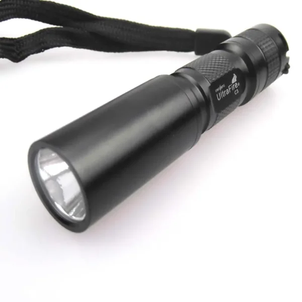 365nm uv flashlight C3 2 Cores 365nm UV Light LED Flashlight