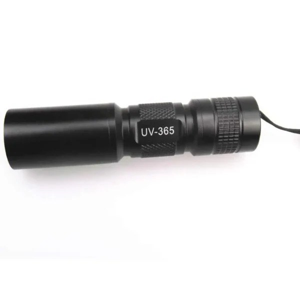 365nm uv flashlight C3 2 Cores 365nm UV Light LED Flashlight