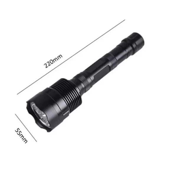 uv light Manta Ray 3 LED 45W 365nm UV Black Light Flashlight with ZWB2 Filter Identify Coins Fluorescence Welding Amber