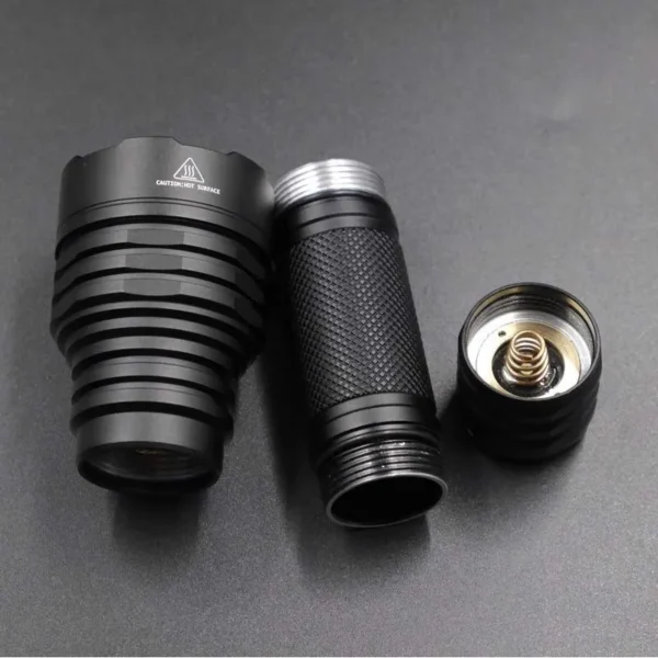 365nm black light Manta Ray M45 12W 365nm UV Flashlight ZWB2 Black Light Glass Filter