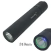 uvc lights Professional Fluorescent Torch Manta Ray S10 5W UVC Deep Violet 18650 Flashlight with 255/295/310/340nm Wavelengths