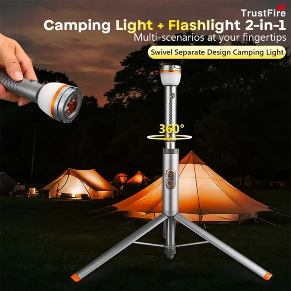 2 camping lights TrustFire WL22 750lm