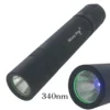 uvc lights Professional Fluorescent Torch Manta Ray S10 5W UVC Deep Violet 18650 Flashlight with 255/295/310/340nm Wavelengths
