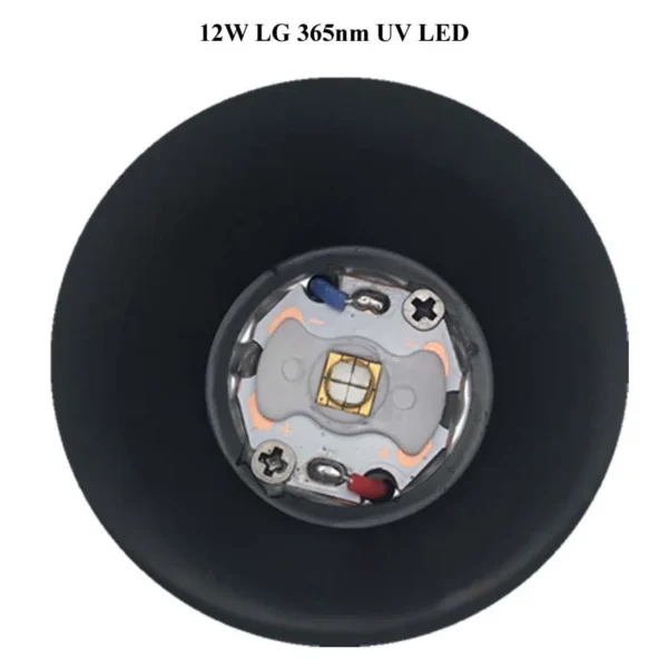 365nm black light Manta Ray M45 12W 365nm UV Flashlight ZWB2 Black Light Glass Filter