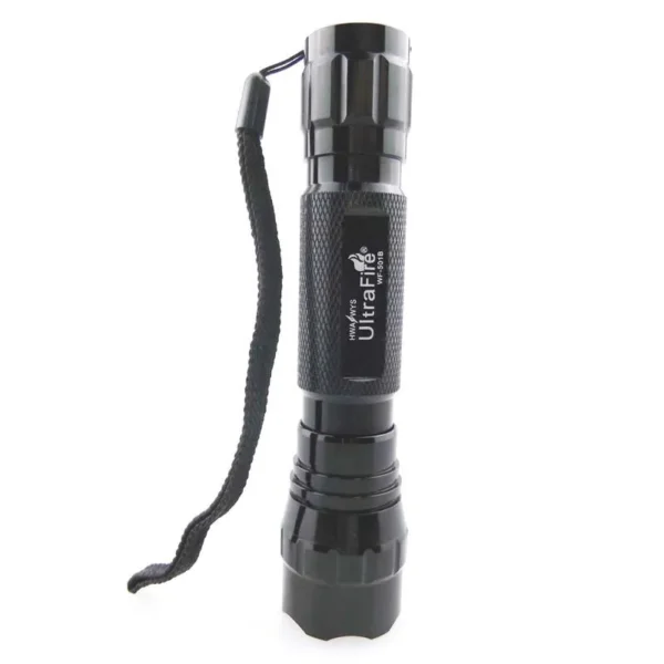 5 infrared flashlight UltraFire WF-501B 3W 940nm Infrared Ray LED Flashlight