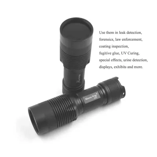 uv lamp Manta Ray C8.2 5W 365nm UV Flashlight with S eoul Viosys Z5 High Power Series CUN66A1G LED Chip with zwb2 Filter Installed