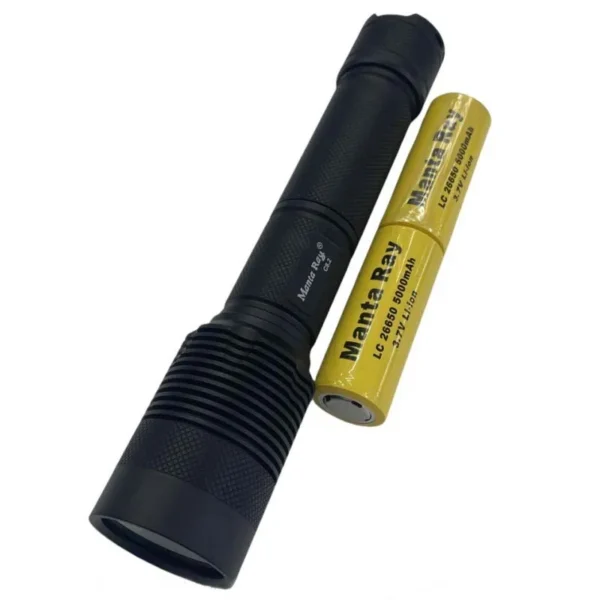 6 uv uvc light Manta Ray C8.2 5W 255 295 310nm UVC Flashlight Identify Mineral Stone Light