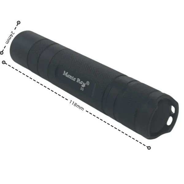 uvc lights Professional Fluorescent Torch Manta Ray S10 5W UVC Deep Violet 18650 Flashlight with 255/295/310/340nm Wavelengths