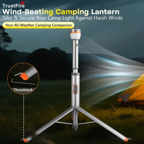 7 camping lights TrustFire WL22 750lm