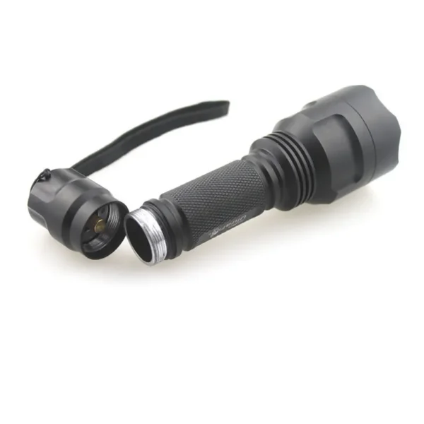 365nm uv flashlight C8 365nm UV Torch Inspection Detection Ultra Violet Flashlight SEOUL 5W