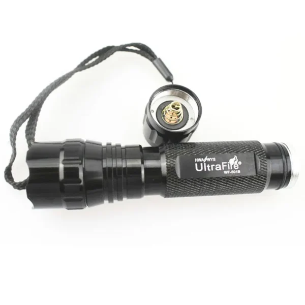 ir torch UltraFire WF-501B 5W 4-Core 940nm Infrared Ray LED Flashlight