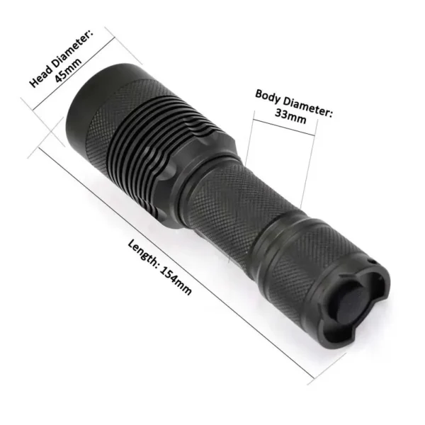 uv lamp Manta Ray C8.2 5W 365nm UV Flashlight with S eoul Viosys Z5 High Power Series CUN66A1G LED Chip with zwb2 Filter Installed