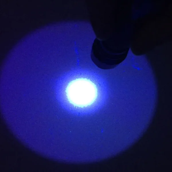 led flashlight uv 501B Ultra Violet Flashlight UV Torch SEOUL 5W 365nm Blacklight