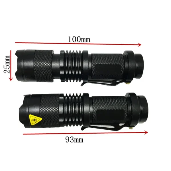 6 infrared illuminator 850nm Ultrafire SK68 850nm 5-Cores 5W Infra-Red Zooming IR Fill-in Flashlight